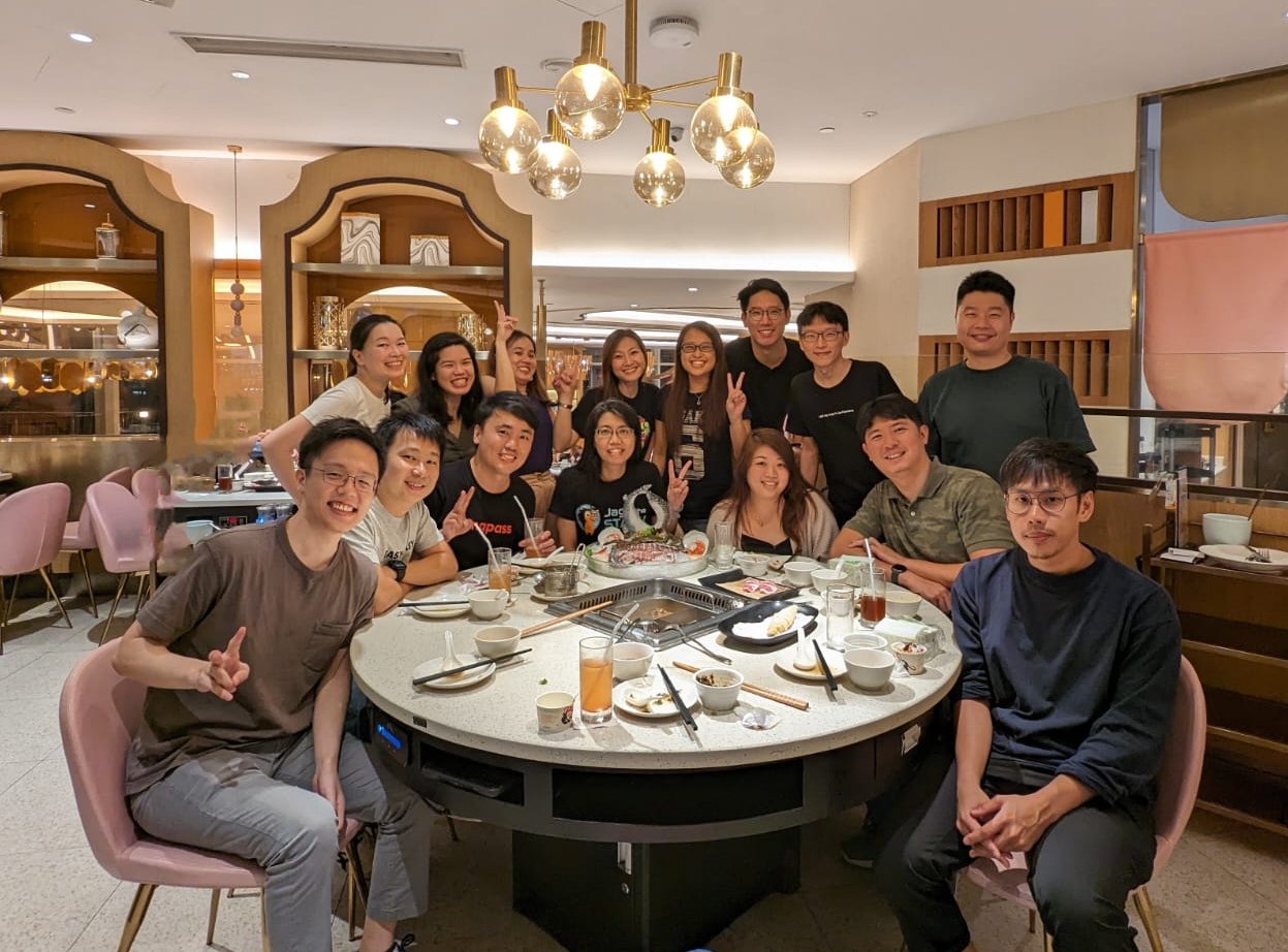Team dinner in Sep 2023